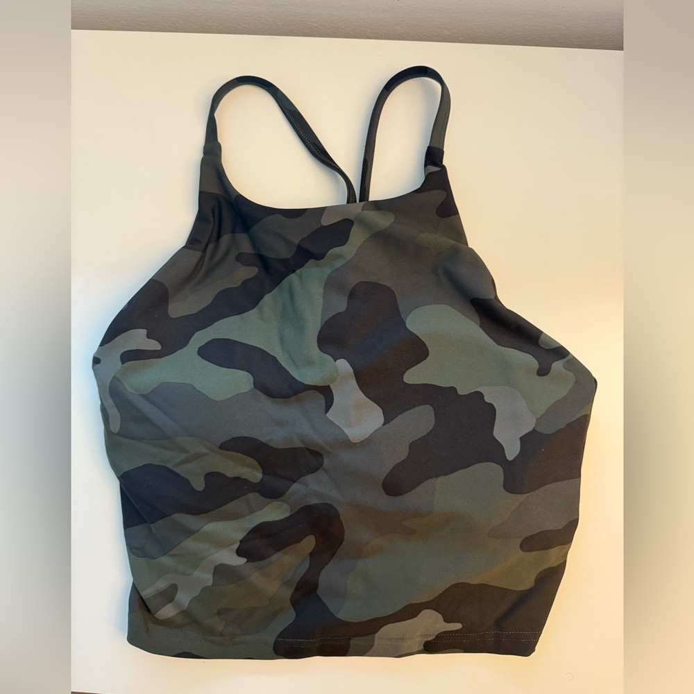 Camouflage workout set (bra and shorts)